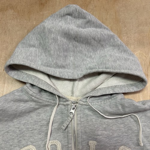 Polo Ralph Lauren Sport Hoodie Gray Zip Sweatshirt Spell Out Womens size small - Picture 2 of 12