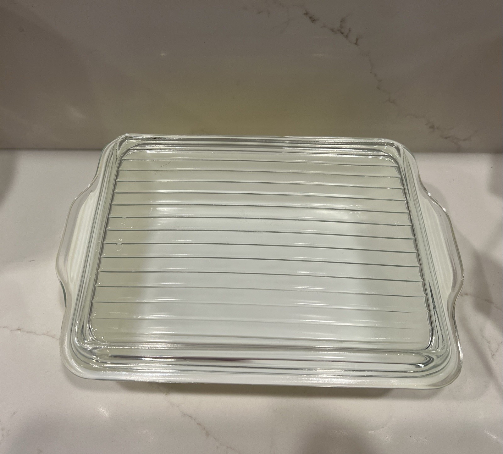 Vintage PYREX Yellow Ovenware Refrigerator Dish 1.5qt #0503 w/Ribbed Lid #503-C
