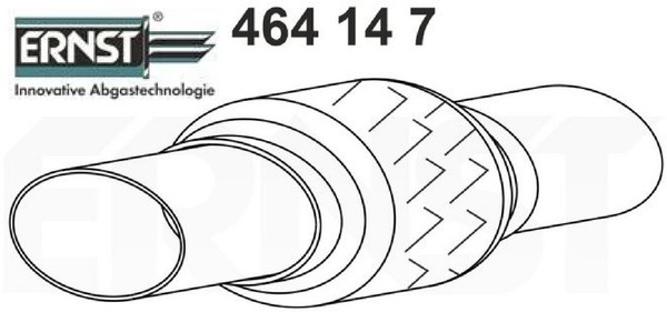 Ernst 464147 Flexrohr FüR Abgasanlage Flexrohr Flexteil FlexstüCk-image