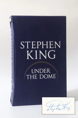 UNDER THE DOME by STEPHEN KING Signed Slipcased UK  Limited Edition 500 **MINT**