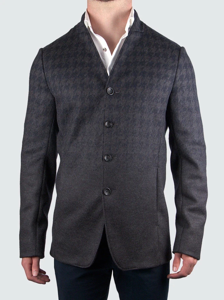 Chaqueta Blazer Armani Collezioni Talla M - L Jersey Gris Foto 3 de 4