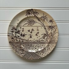 Antique Gildea & Walker Aesthetic Brown Transferware Melbourne Side Plate