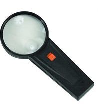 Illuminated Bifocal Magnifier with 3x and 5x Acrylic Lens for Low Vision