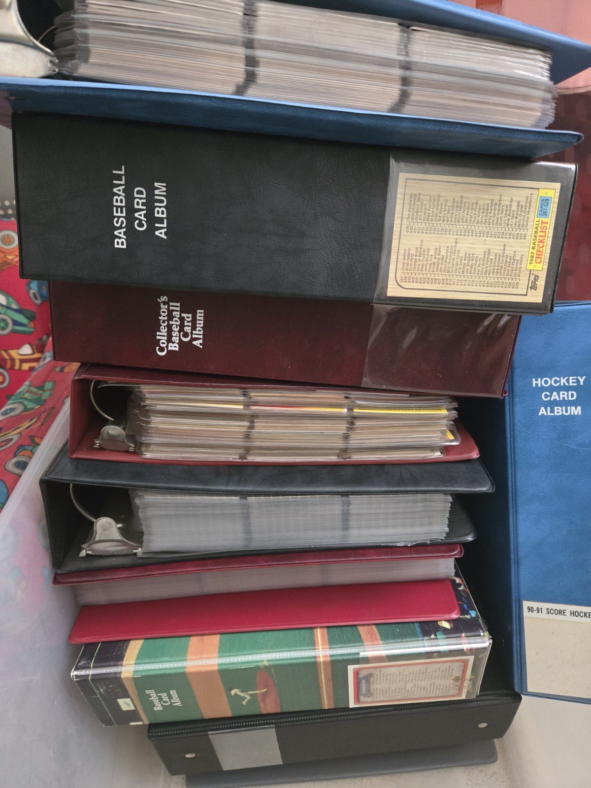 SPORTS CARD LOT-11x Binders-NFL,MLB,NHL,BOXING | MAKE ME AN OFFER!