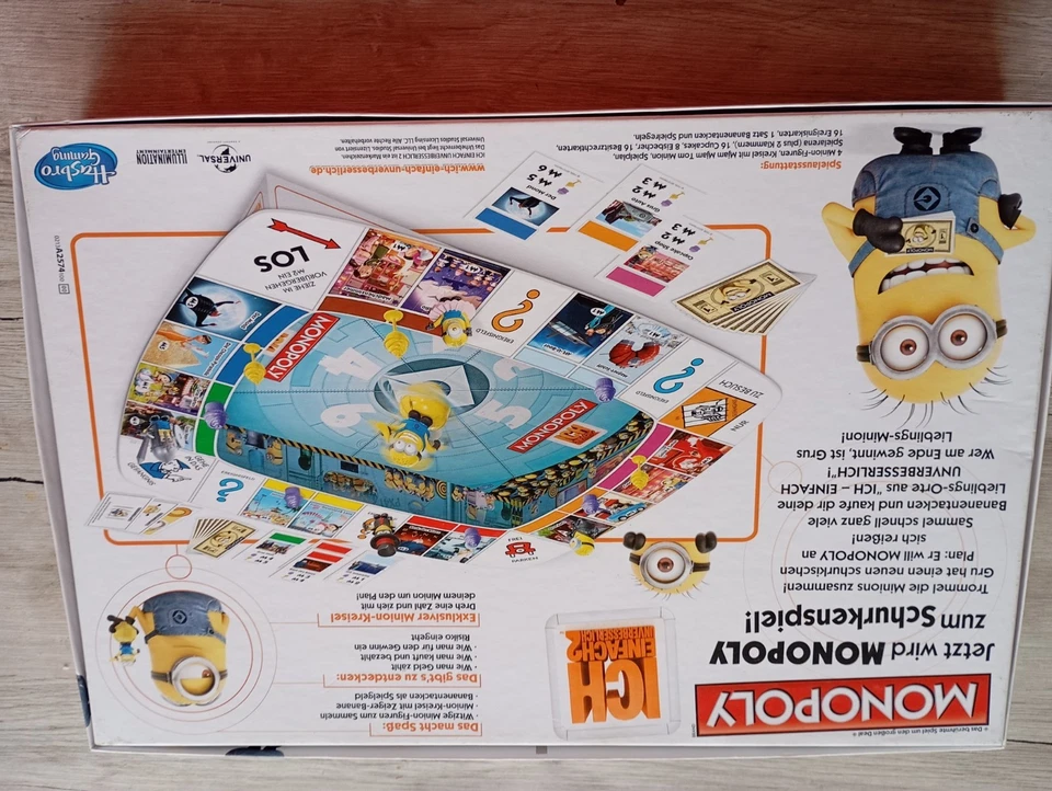 Hasbro Monopoly Ich – Einfach Unverbesserlich | Minions Edition | Brettspiel - Bild 2 von 4