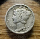 1937-S Mercury Dime - Actual Silver Coin Shown - Free Shipping & Tracking INV228