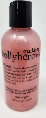 Philosophy Pink Marshmallow 6oz Shampoo Shower Gel Bubble Bath 180ml NEW