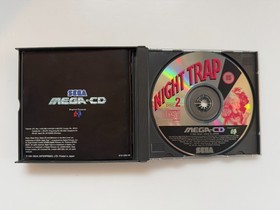 Night Trap Sega Mega CD - UK PAL VGC CIB - High Quality Packing - Tracked