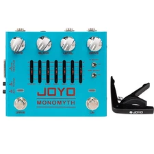 JOYO Bass Preamp Guitar Pedal Overdrive Amp Simulator Effect Pedal with Capo