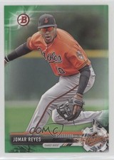 2017 Bowman Prospects Retail Green 58/99 Jomar Reyes #BP137 3nc