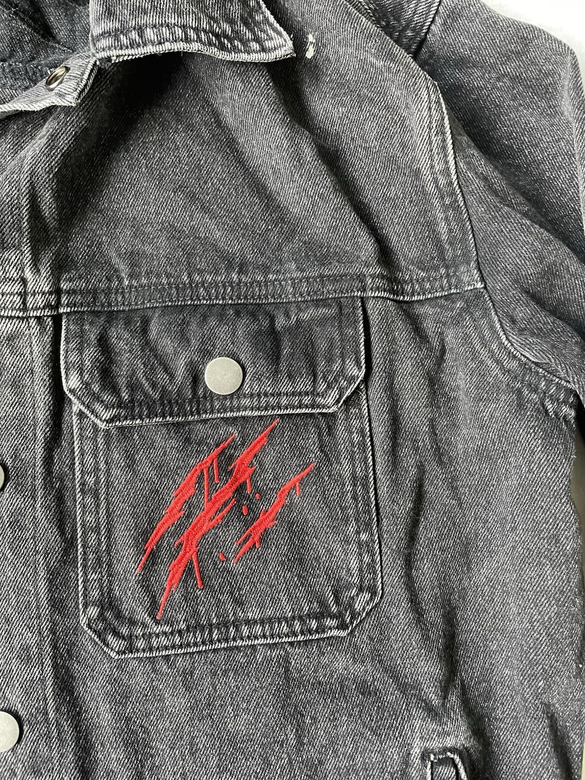 Bison Wares Denim Jacket - Werewolf  Transform Ja… - image 11