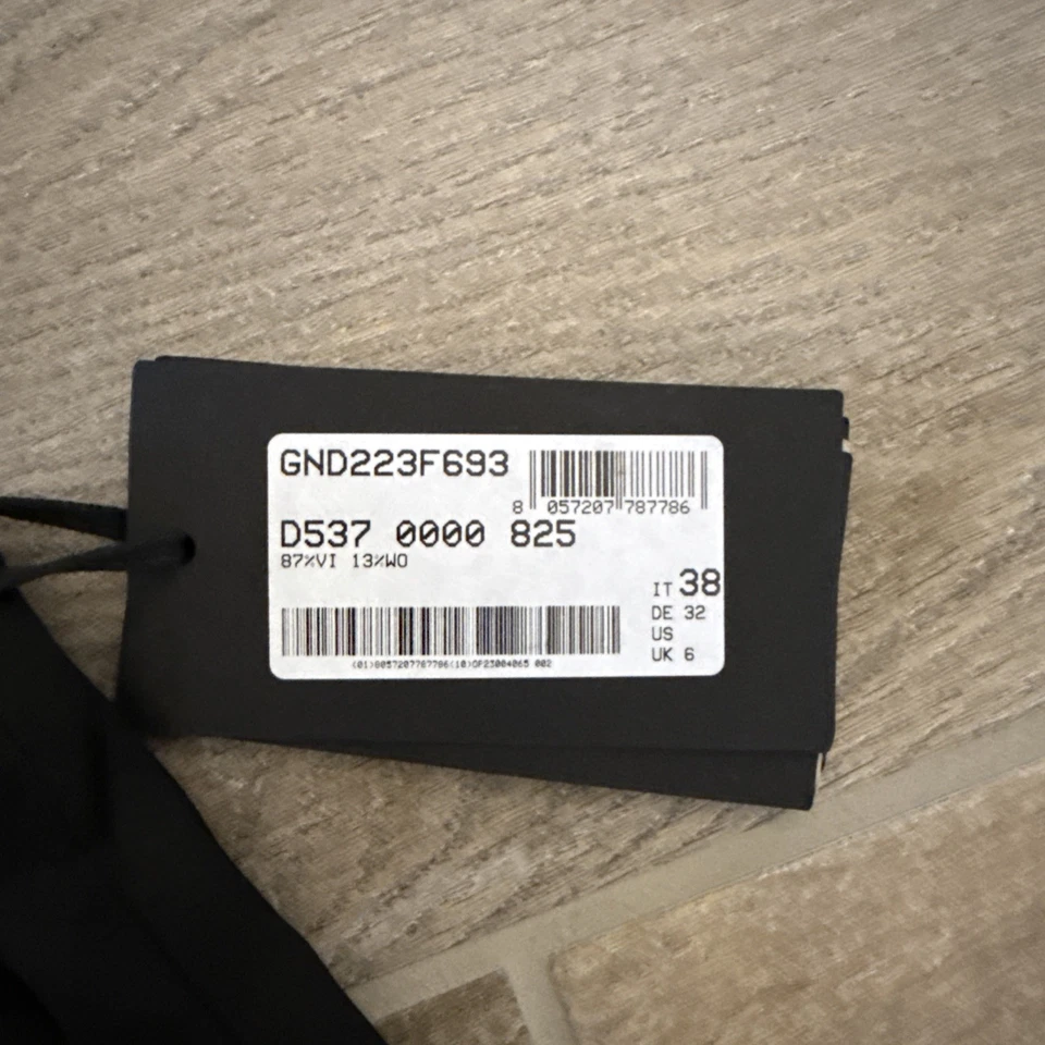 PVP €815 FABIANA FILIPPI Maxi Falda IT38 US6 UK6 Forrada Negra Hecha en Italia Foto 3 de 4