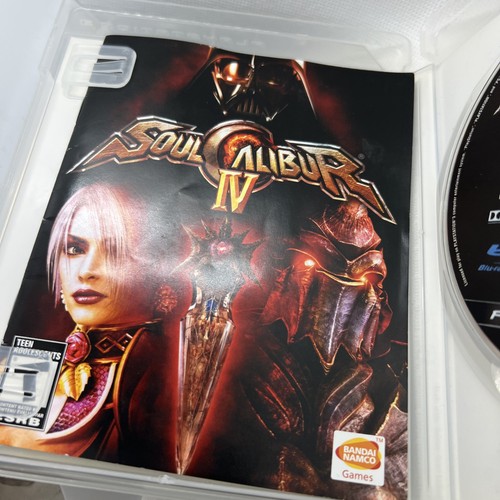 Soul Calibur IV 4 (Sony PlayStation 3 PS3) Complet avec manuel - Testé