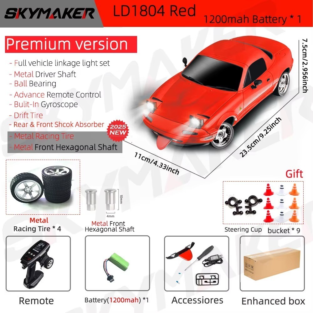 1:18 Scale - Rc Drift Toy