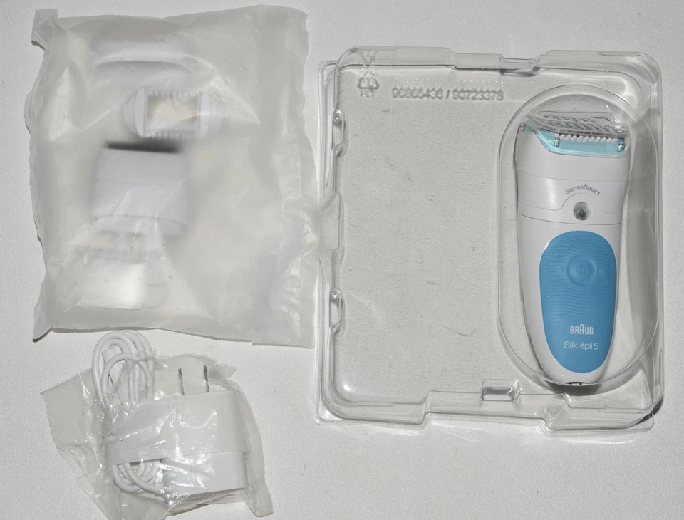 Depiladora Braun Silk-épil 5 5-810 blanca/azul Foto 2 de 4