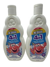 Mr. Bubble 4-in-1 Bubble Bath, Body Wash, Shampoo Conditioner RARE Pack of 2