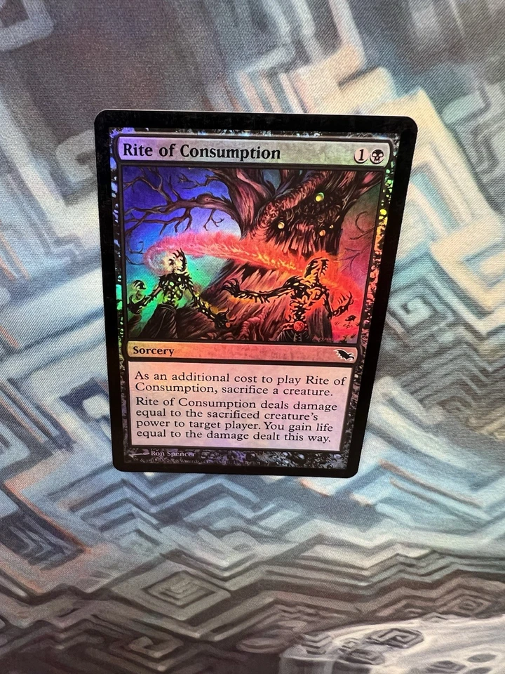 MTG Foil Rite of Consumption EX/LP Shadowmoor - Image 3 of 4