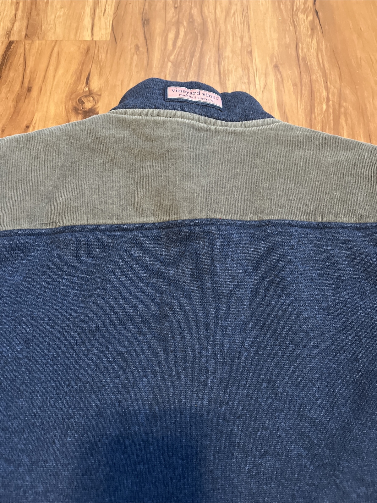 MENS MEDIUM VINEYARD VINES 1/4 ZIP SWEATSHIRT Gem