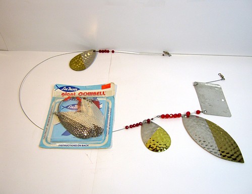 Vintage Les Davis Dodger Flasher Rigs Giant Cowbell | eBay