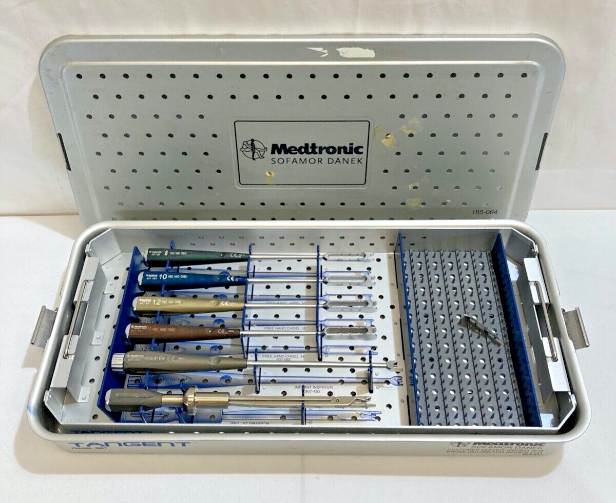Medtronic Sofamor Danek 907-909 Tangent Chisel Set w