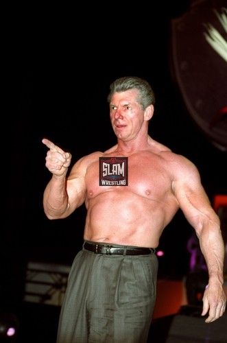 VINCE McMAHON 8x10 COLOR PHOTO ROH ECW WWE NXT AEW IMPACT