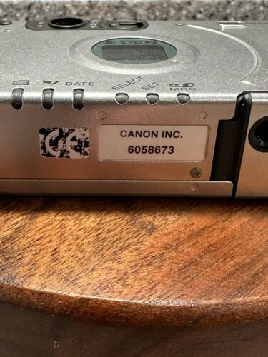 CANON IXUS II Camera With Zoom Lens 3-46mm Untested - Picture 4 of 5