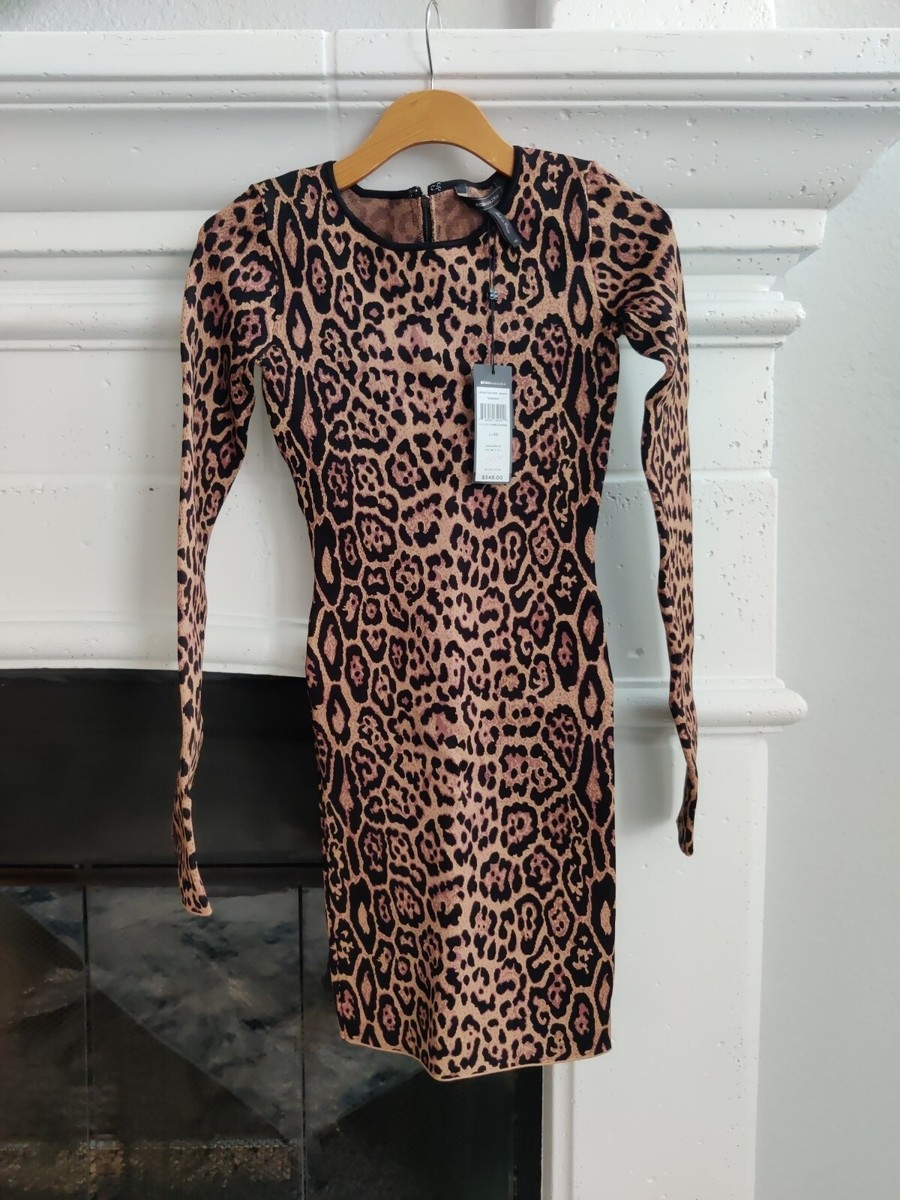 BCBG Maxazria Sheena leopard dress bodycon bandage XS Camel Combo New With Tags | eBay BCBG Maxazria Sheena leopard dress bodycon bandage XS Camel Combo New With Tags | eBay