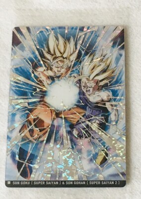 Dragon Ball Karte Itajaga Band 6-15 SSR Goku & Gohan Japanisch Blister