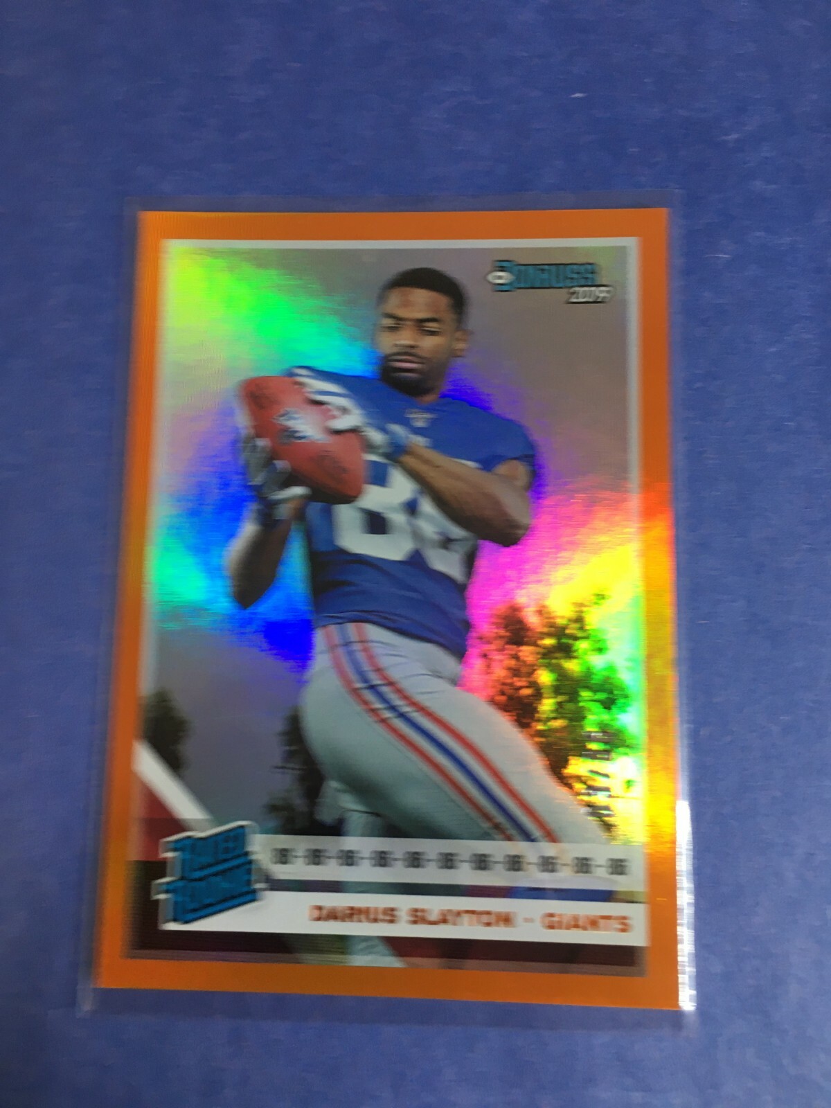 F168,980 2019 Donruss Jersey Number #338 Darius Slayton RR/86 GIANTS