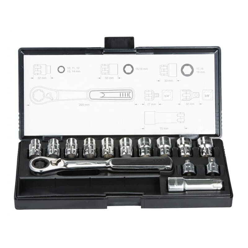 Set di prese 14 pezzi - MAKITA B-65595