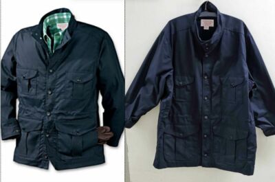 Filson field Jacket size Large Navy Blue New | eBay