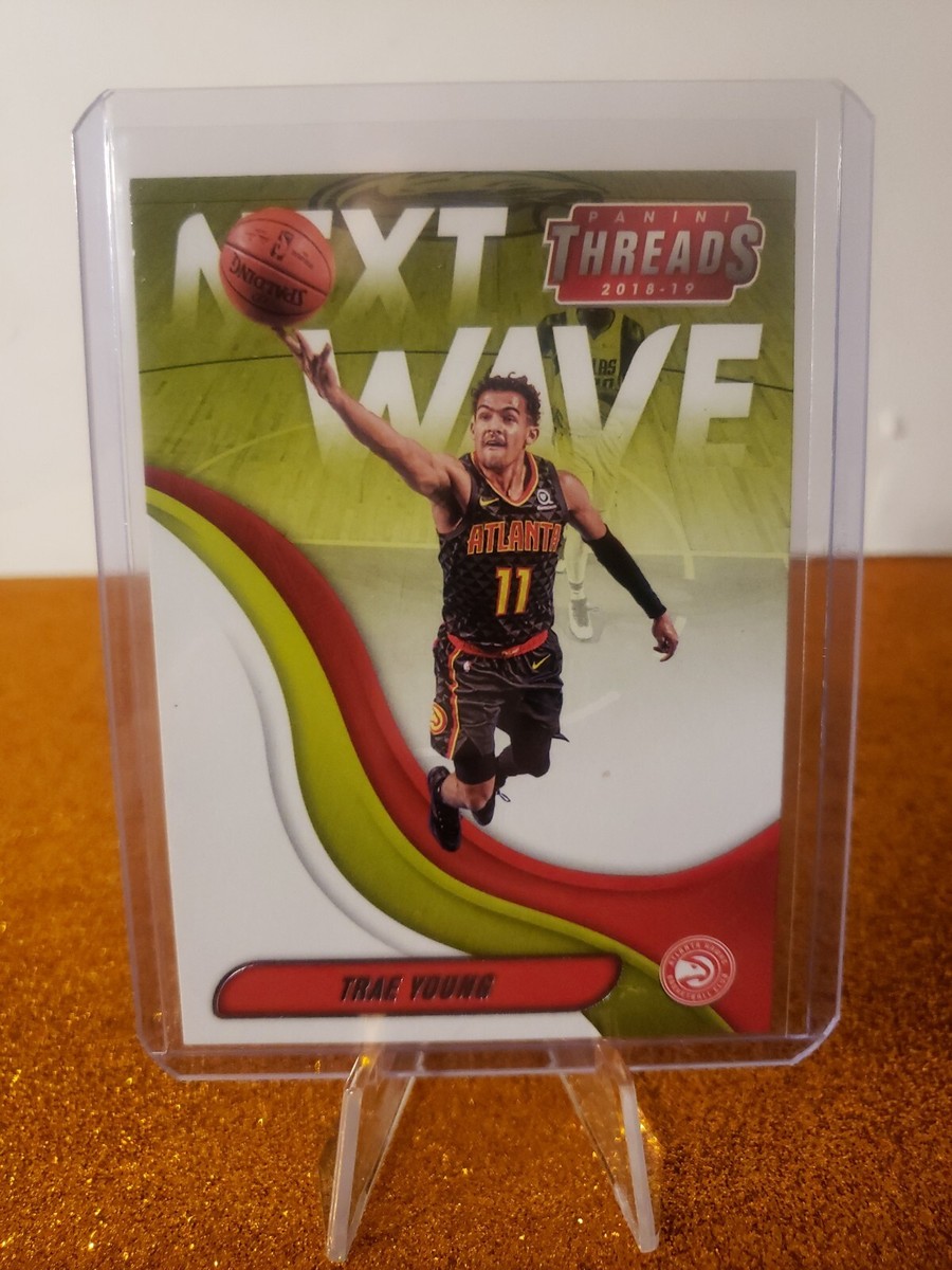 RC 2018 NBAカード Trae Young 2018-19 Threads NBA Next Wave Insert Trae Young RC Hawks Rookie