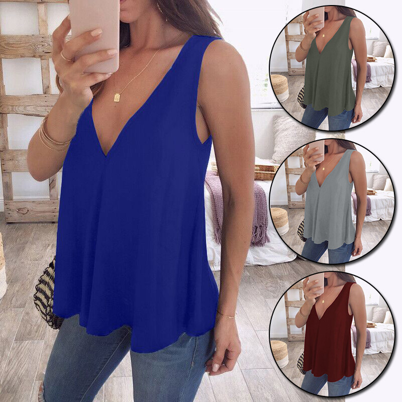 low v neck cami