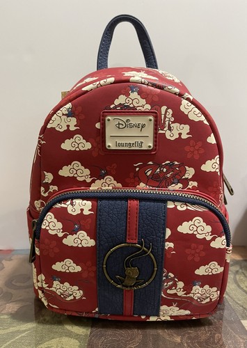 Disney Loungefly Mulan, Mushu, Cri-Kree 