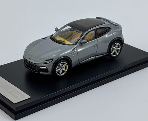 Lustiges 1:64 graues F Purosangue SUV Luxus Sport Modell Diecast Metall Auto - Bild 1 von 2
