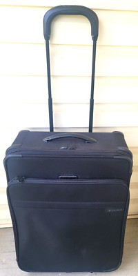 BRIGGS & RILEY Baseline 24  U524S-4Expandable Suitcase - ALL BLACK  2-WHEELER