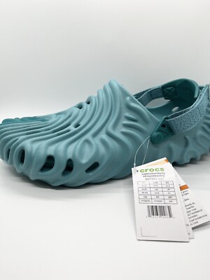 Size 13 - Salehe Bembury Crocs Pollex Clog Tide Blue ✓FAST