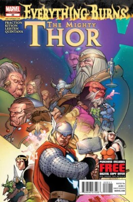 Mighty Thor (2011) #  22 (8.0-VF) FINAL ISSUE 2012