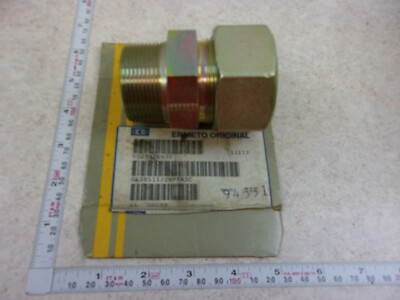 PARKER GE38S11/2NPTA3C, MALE 1-1/2'' NPT CONECTOR 38MM TUBE 315BAR 4560PSI, F0187