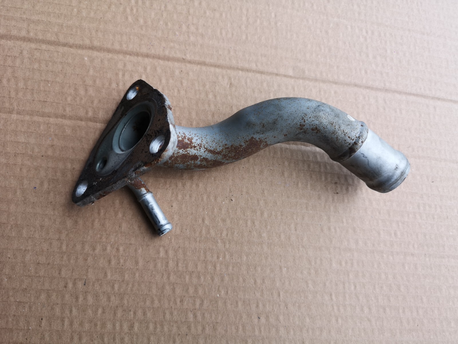 MITSUBISHI ASX 4 2014 1.8 DIESEL 4N13 METAL COOLANT ENGINE WATER PIPE FLANGE