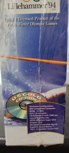 CD-ROM U.S. GOLD WINTER OLYMPIC GAMES LILLEHAMMER '94 - Foto 3 di 3