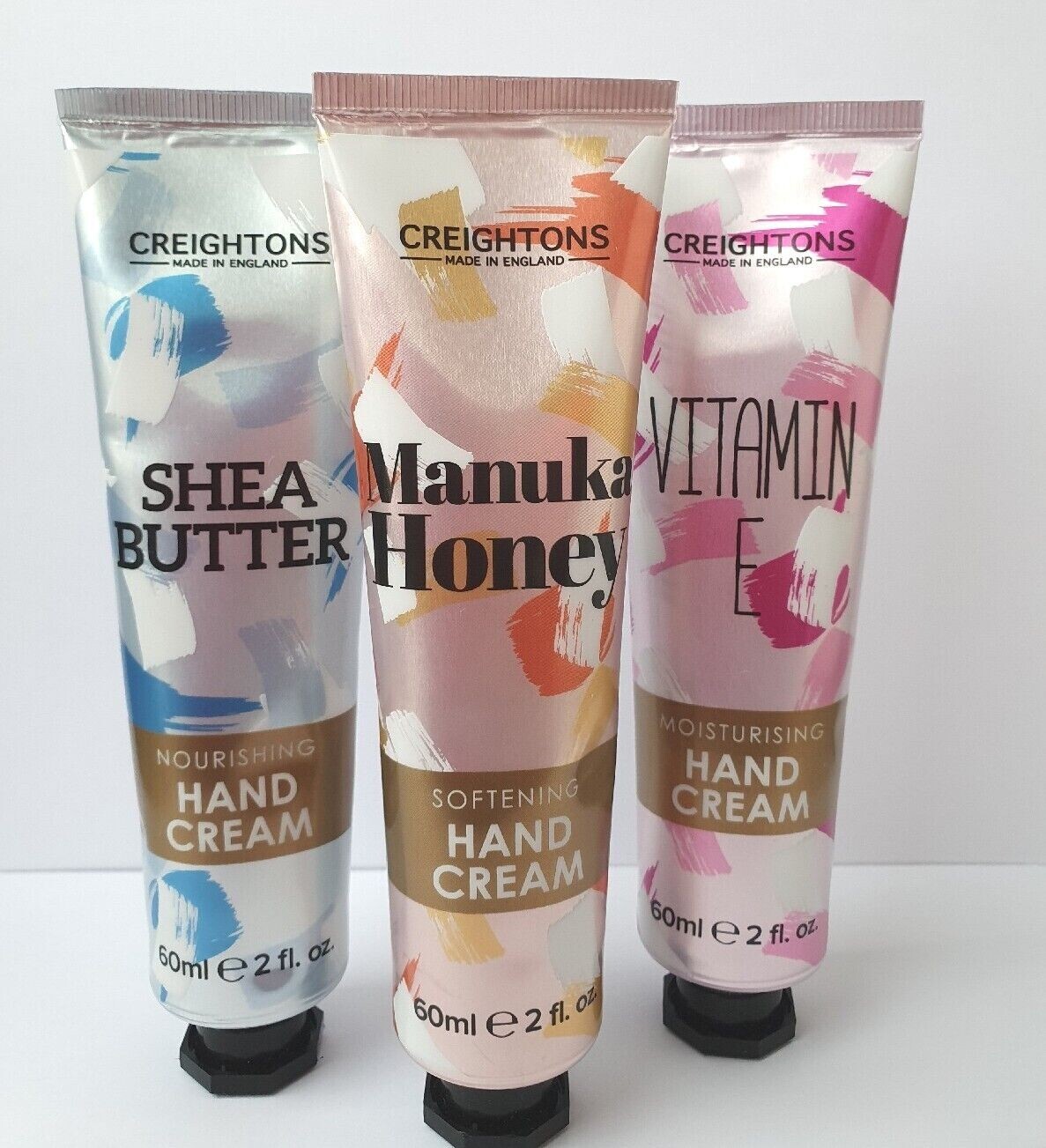 Creightons Moisturising Hand Cream Set 60ml Shea Butter/Manuka Honey