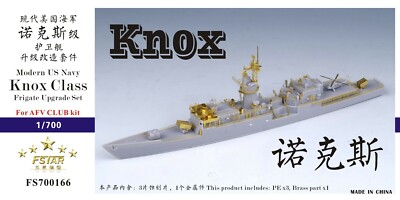 Fivestar PE 1/700 US Navy Knox Class Frigate Upgrade Set for AFV CLUB FS700166