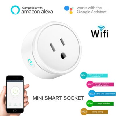 Smart WIFI Plug Socket Power Switch APP Remote Control Timer US Home Automation