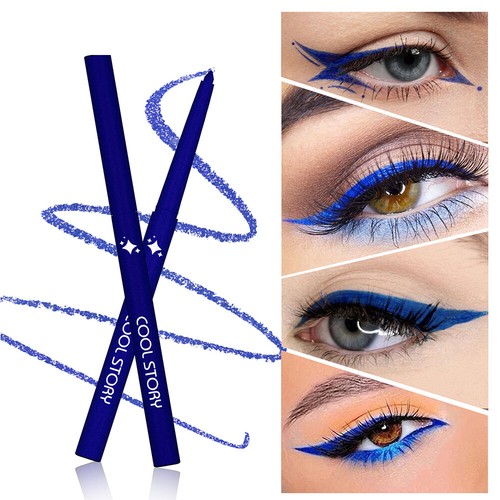 Glitter Eyeshadow COOL STORY Eyeliner Gel Pen Eye Silkworm Stick Shimmer Makeup - Picture 21 of 26