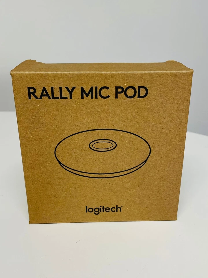 logitech RallyMic Pod f. Konferenzanlage NEU & OVP Konferenzmikrofon Tellermikro - Bild 3 von 4