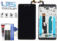 FüR Xiaomi Redmi Note 4X Lcd Bildschirm Display Touchscreen Rahmen Schwarz