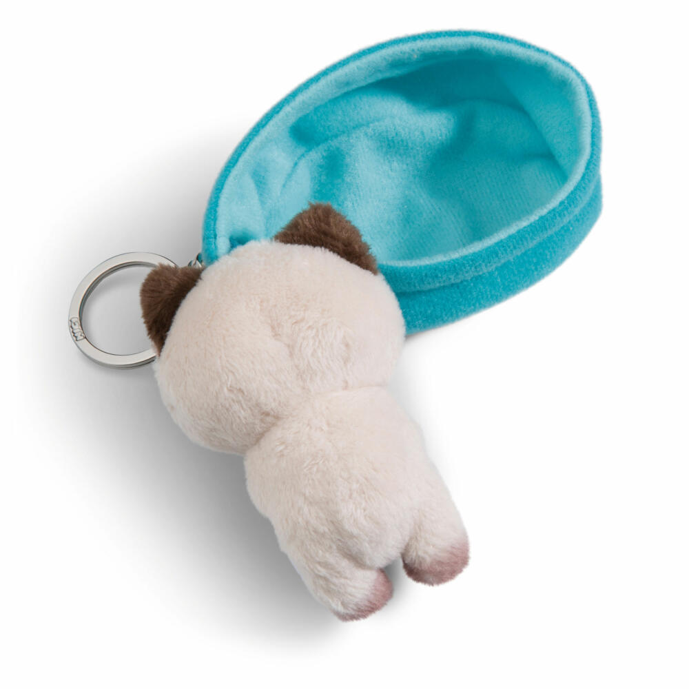Thumbnail - Nici Sleeping Pets Katze Siam Schlüsselanhänger Anhänger Glücksbringer