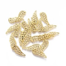 Gold Charms Pendants Jewellery Card Making Crafts Tibetan Style