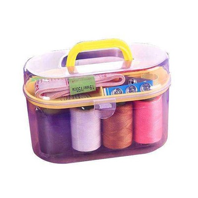 49pcs Nähzubehör tragbare Nähkasten Bitting Nadel Nähwerkzeuge Sets -n